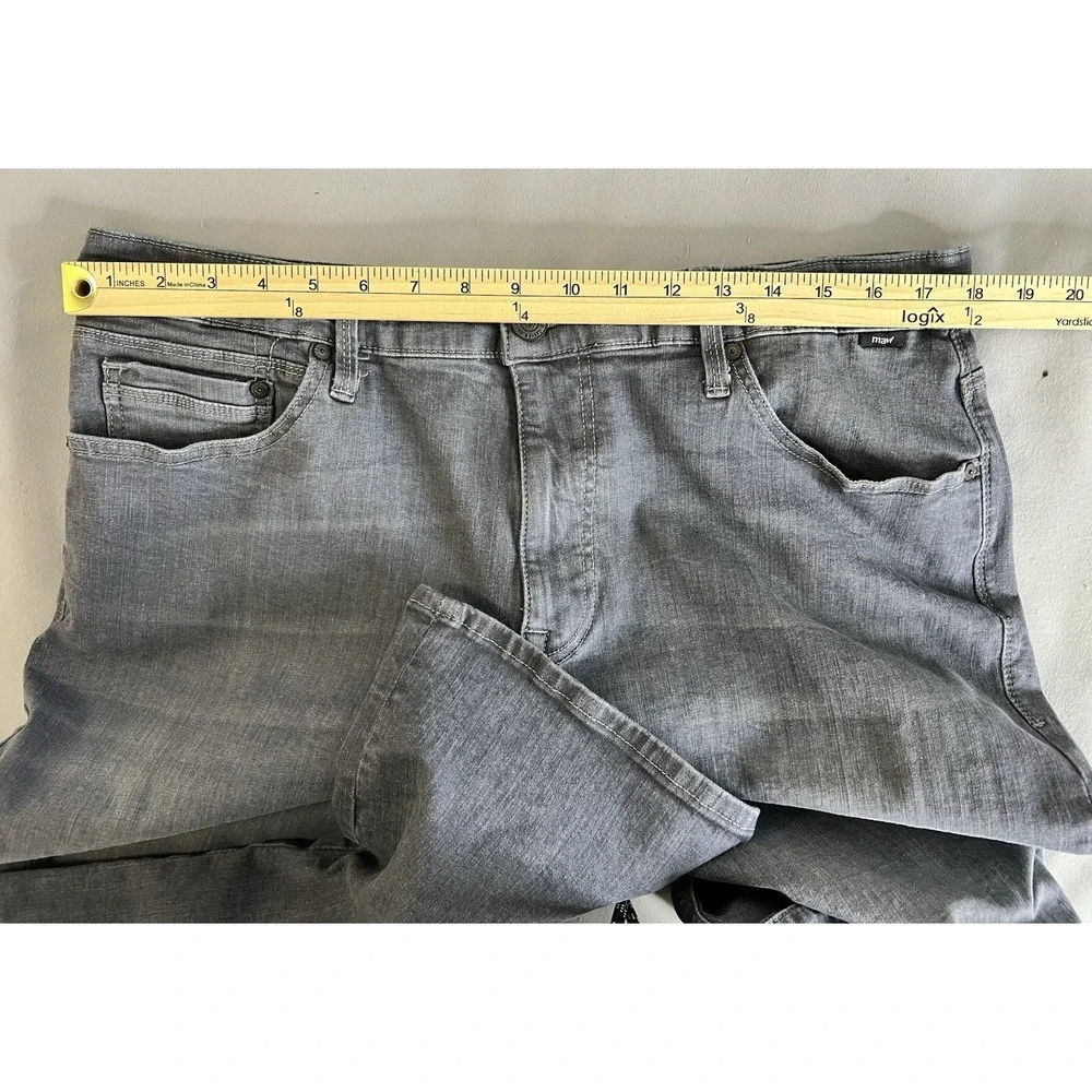 MAVI Mens MATT‎ Relaxed Straight Leg Stretch Denim Gray Jean 36W X 29.5